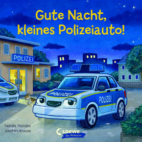 Gute Nacht, kleines Polizeiauto!